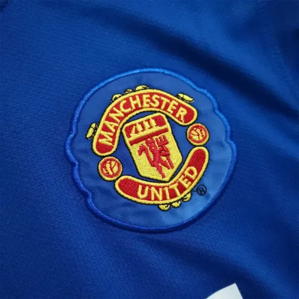 08-09 Manchester United Home Retro Jersey #7 Ronaldo Long Sleeve - Image 8