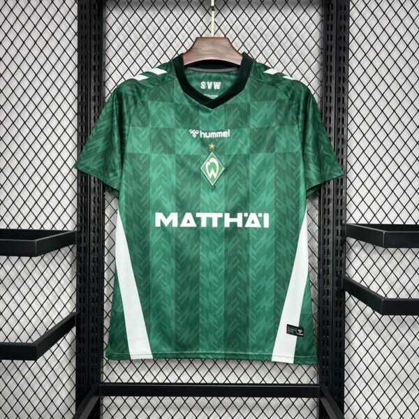24 25 werder bremen home soccer jerseys