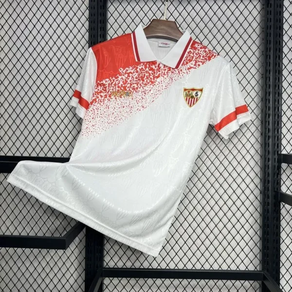 sevilla retro home jersey 1993/94