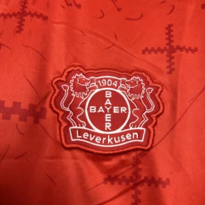 24 25 bayer 04 leverkusen home soccer jersey