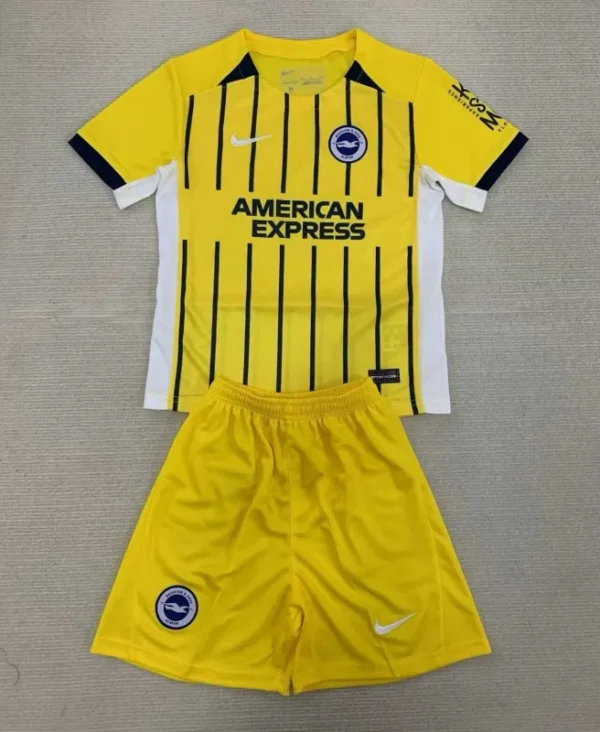 2024/25 kids brighton & hove albion away kit