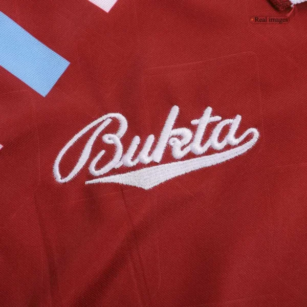 1991/92 west ham united retro jersey home