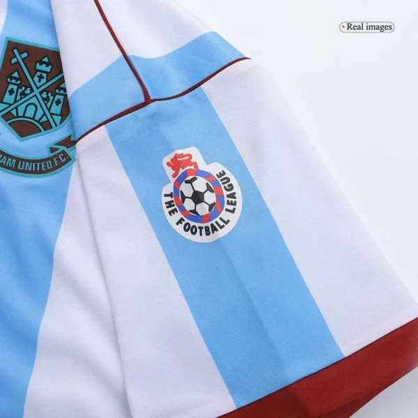 1991/92 west ham united retro jersey away