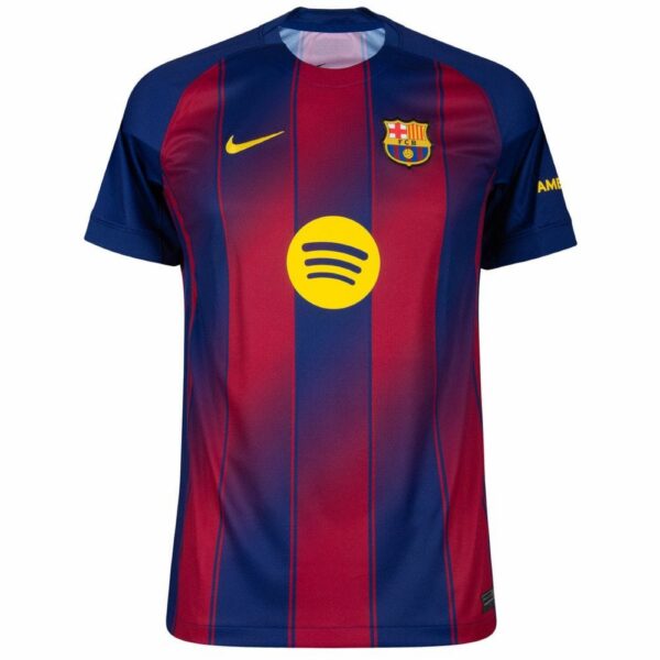 barca home kit kids jersey 2025 2026 lamine yamal
