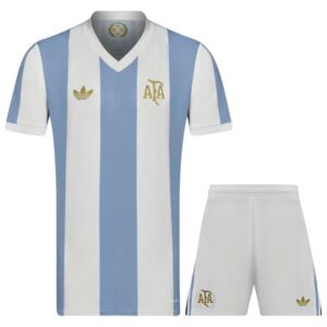 argentina 50th anniversary kids kit jersey
