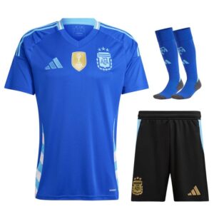 argentina away child kit jersey 2024 2025