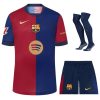 Barca Kids Kit Shirt 2024 2025 Home
