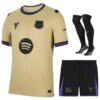 barca 2025 2026 away kids kit jersey