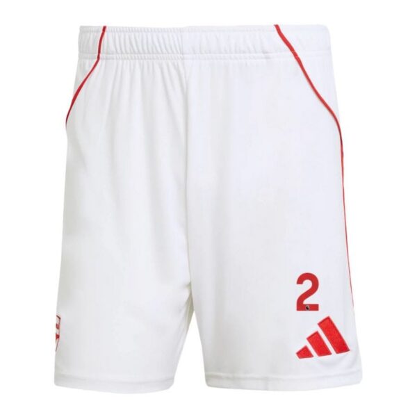 arsenal 2025 2026 saliba children’s home kit jersey