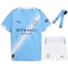 manchester city home kids kit shirt 2025 2026