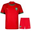 morocco home kit kids jersey 2025 2026