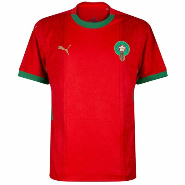 morocco home kit kids jersey 2025 2026