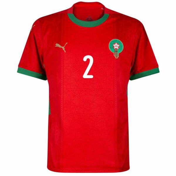morocco home jersey 2025 2026 hakimi