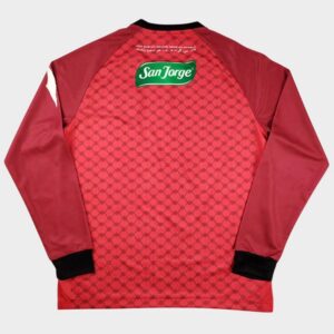 palestine cl 2025 2026 away jersey red long sleeves