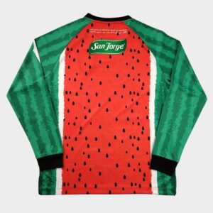 palestine cl 2025 2026 third red long sleeve jersey