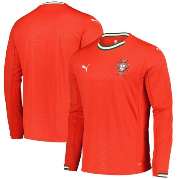 portugal home jersey 2025 2026 long sleeve