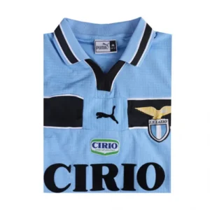 lazio 1999/00 retro jersey home