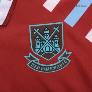 1991/92 west ham united retro jersey home
